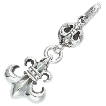 Chrome Hearts 925 Silver 1 Ball BS Fleur Charm Size ONE SIZE