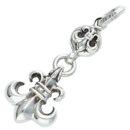 Chrome Hearts 925 Silver 1 Ball BS Fleur Charm Size ONE SIZE