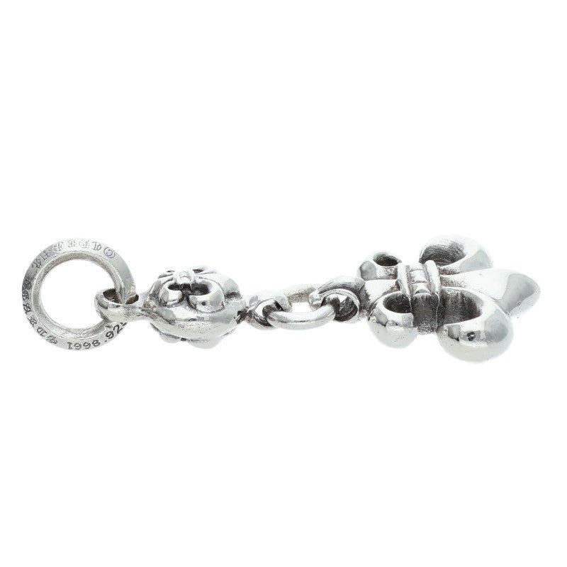 Chrome Hearts 925 Silver 1 Ball BS Fleur Charm Size ONE SIZE