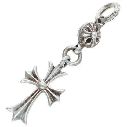 Chrome Hearts 925 Silver 1 Ball Tiny CH Cross Size ONE SIZE