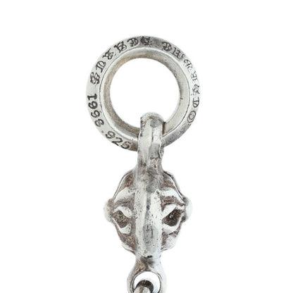 Chrome Hearts 925 Silver 1 Ball Tiny CH Cross Size ONE SIZE
