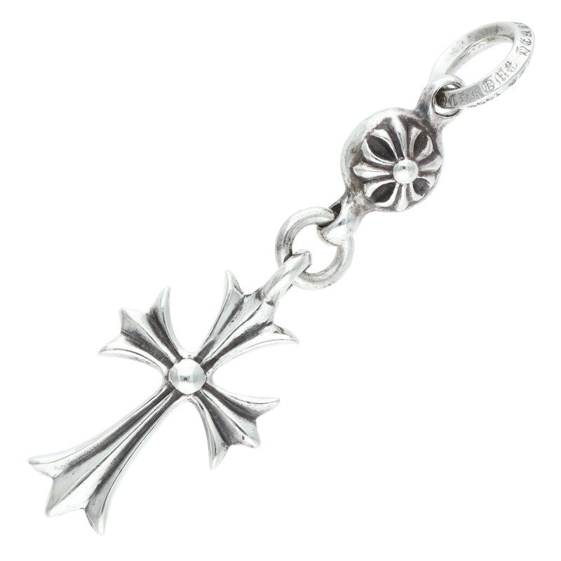 Chrome Hearts 1 Ball Tiny CH Cross Charm, Size ONE SIZE
