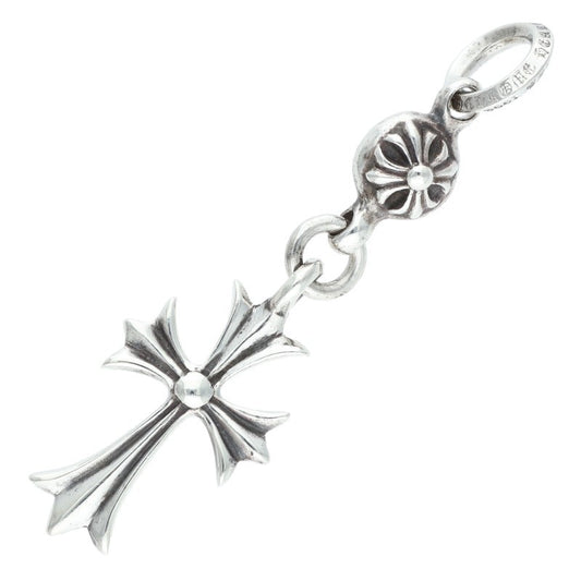 Chrome Hearts 1 Ball Tiny CH Cross Charm, Size ONE SIZE