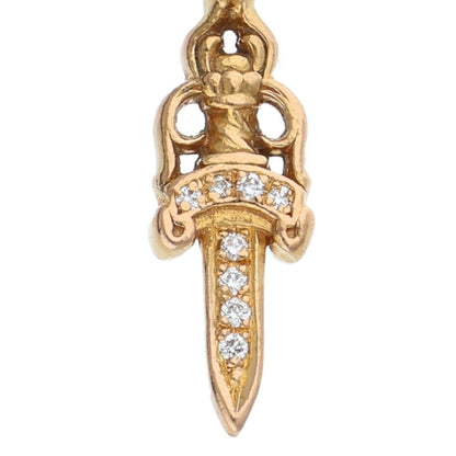 Chrome Hearts 22K Stack Dagger Pave Diamond Size ONE SIZE
