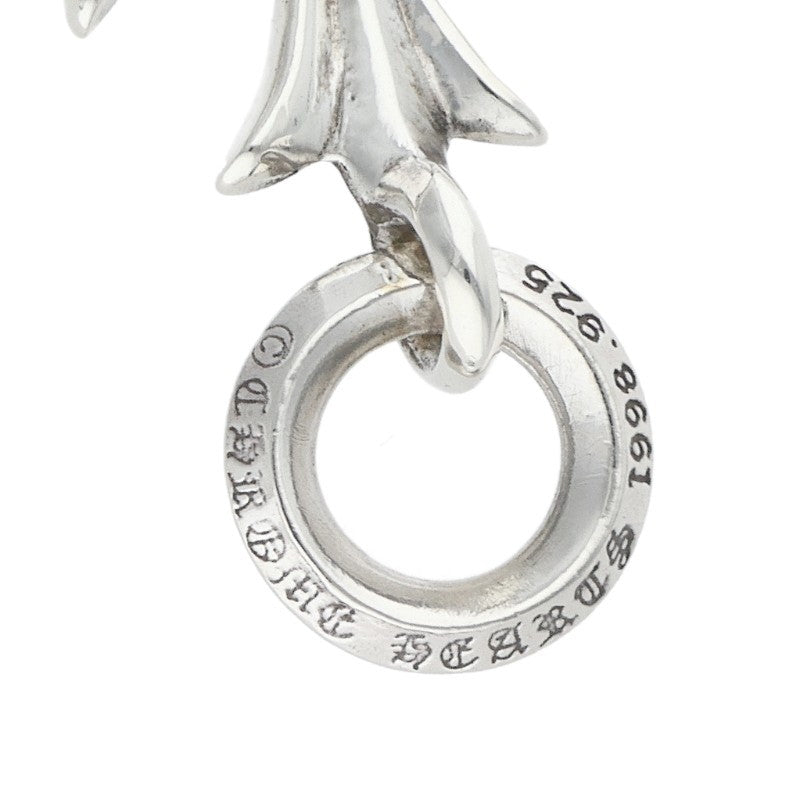 Chrome Hearts Tiny CH Cross Charm, Silver 925