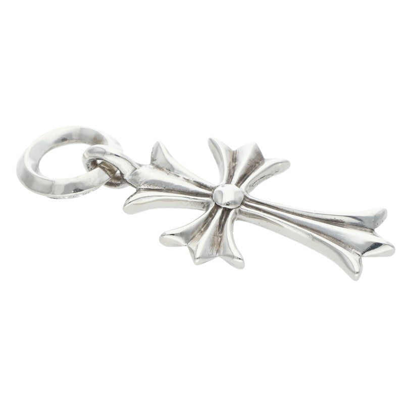 Chrome Hearts Tiny CH Cross Charm, Silver 925
