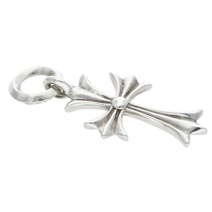 Chrome Hearts Tiny CH Cross Charm, Silver 925