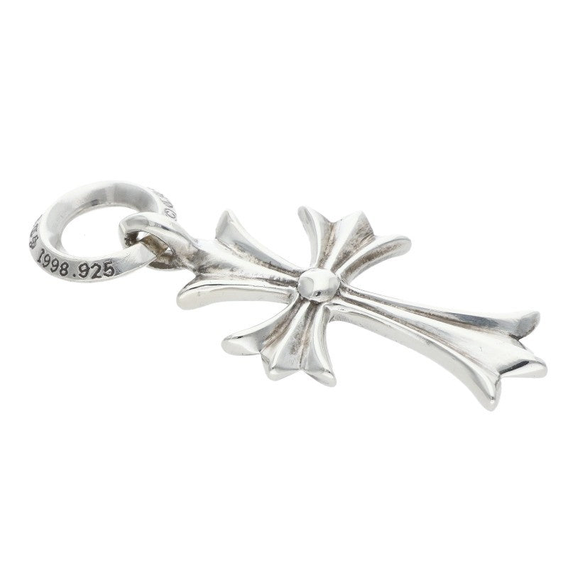 Chrome Hearts Tiny CH Cross Charm, Silver 925