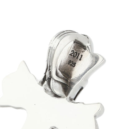 Chrome Hearts Small Double CH Cross Pendant,