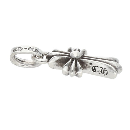 Chrome Hearts Babyfat Cross Charm, Silver 925 Size ONE SIZE