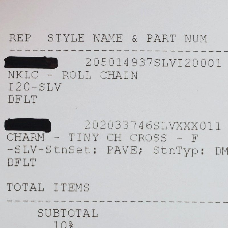 Chrome Hearts Tiny Fat Cross Pave Diamond Size ONE Multi