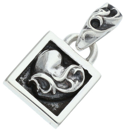Chrome Hearts Framed Heart 925 Silver Charm Size ONE SIZE