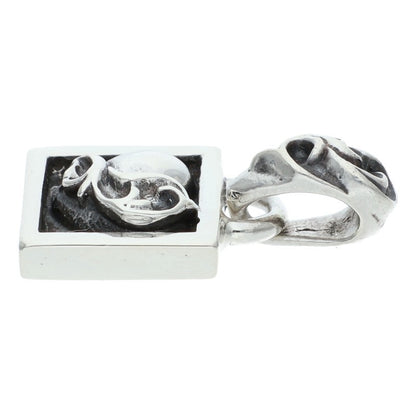 Chrome Hearts Framed Heart 925 Silver Charm Size ONE SIZE