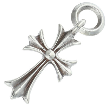 Chrome Hearts Tiny CH Cross Charm, Silver 925 Size ONE SIZE