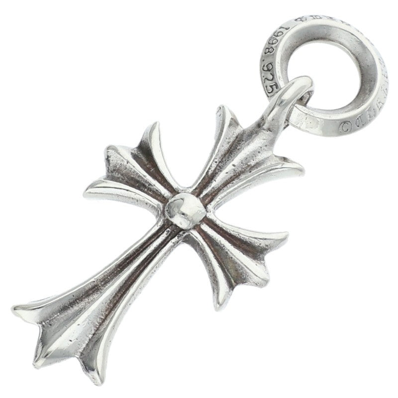Chrome Hearts Tiny CH Cross Charm, Silver 925 Size ONE SIZE