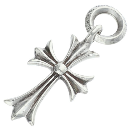 Chrome Hearts Tiny CH Cross Charm, Silver 925 Size ONE SIZE