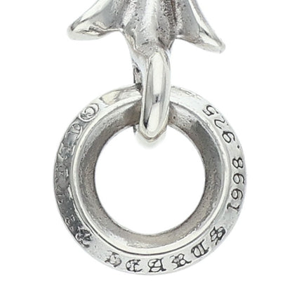 Chrome Hearts Tiny CH Cross Charm, Silver 925 Size ONE SIZE