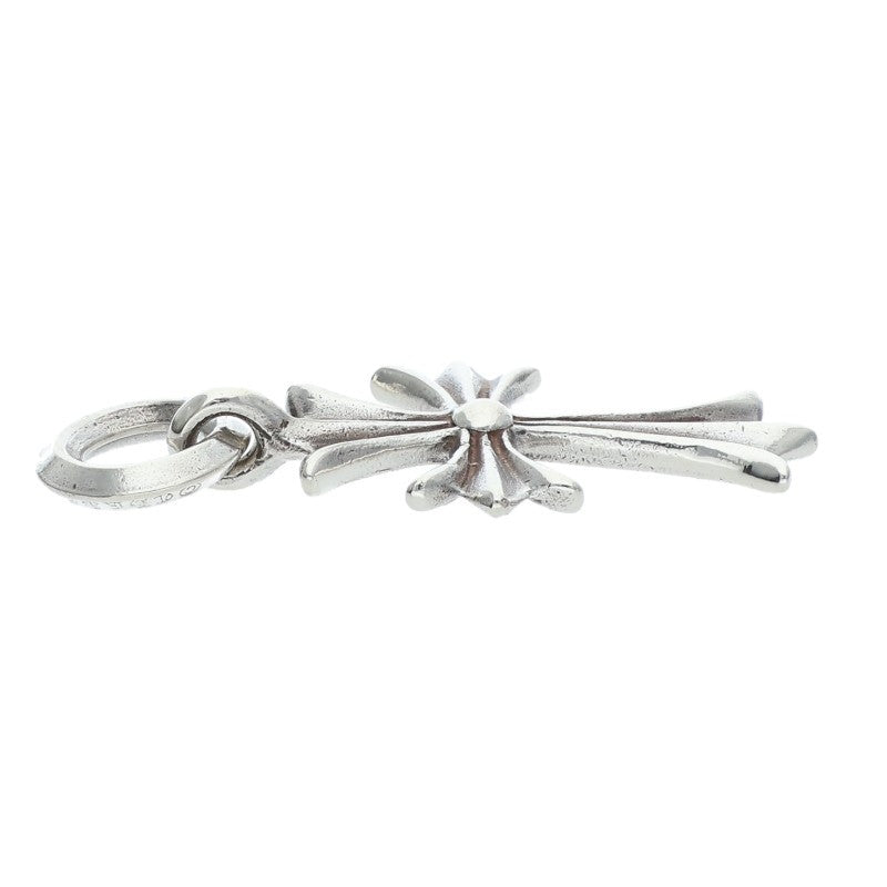 Chrome Hearts Tiny CH Cross Charm, Silver 925 Size ONE SIZE