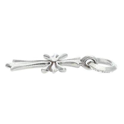 Chrome Hearts Tiny CH Cross Charm, Silver 925 Size ONE SIZE