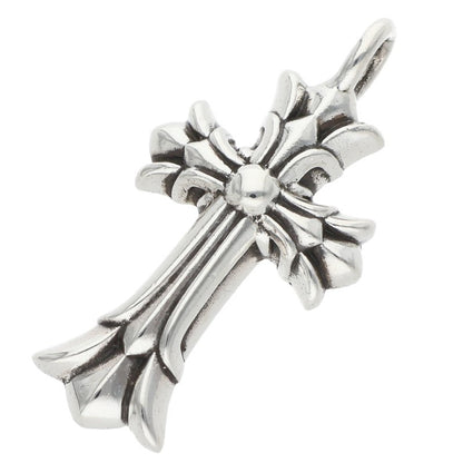 Chrome Hearts Double CH Cross 925 Silver Charm Size ONE SIZE