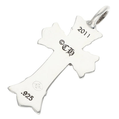 Chrome Hearts Double CH Cross 925 Silver Charm Size ONE SIZE