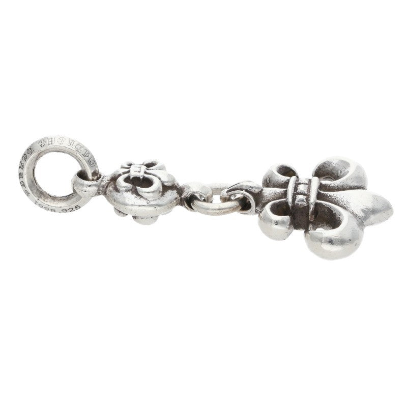 Chrome Hearts 1 Ball BS Fleur Charm Silver