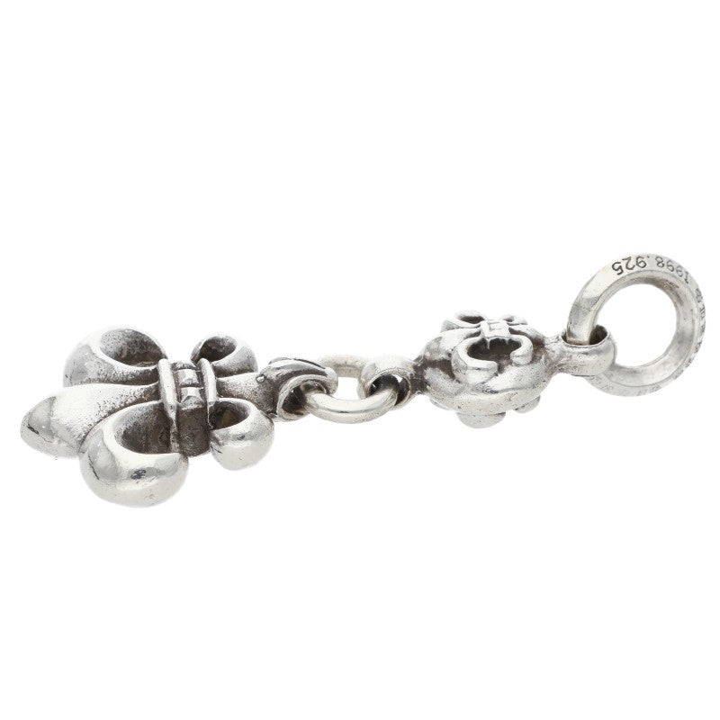 Chrome Hearts 1 Ball BS Fleur Charm Silver