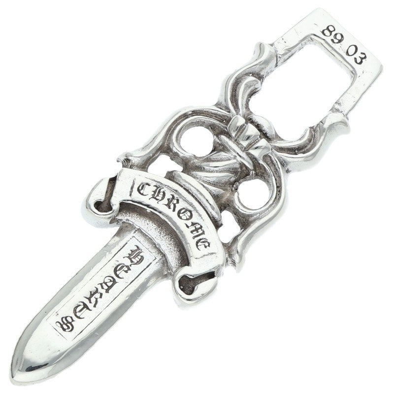Chrome Hearts #10 Dagger Pendant Sterling