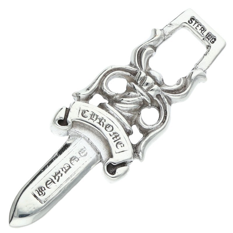 Chrome Hearts #10 Dagger Pendant Sterling