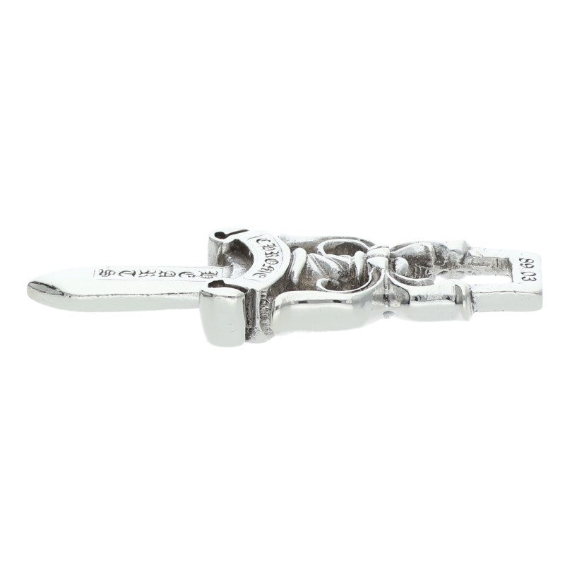 Chrome Hearts #10 Dagger Pendant Sterling