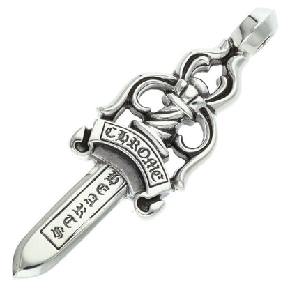 Chrome Hearts Large Dagger Pendant 925 Silver Size ONE SIZE