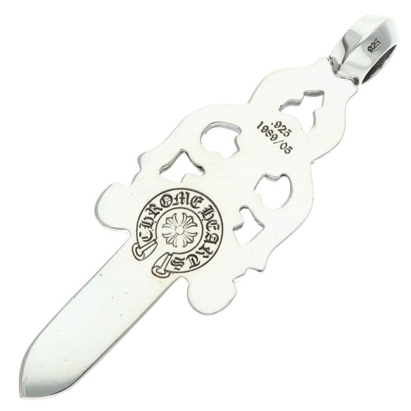 Chrome Hearts Large Dagger Pendant 925 Silver Size ONE SIZE