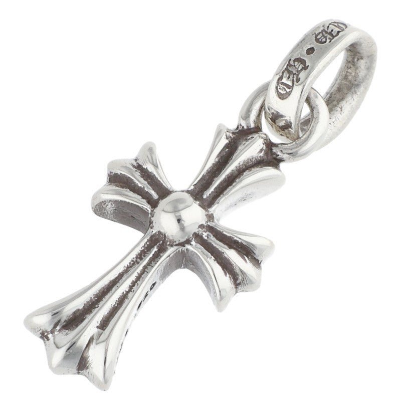 Chrome Hearts Baby Fat Cross Charm 925 Silver