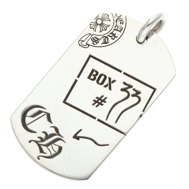 Chrome Hearts Aoyama 20th Anniv Dog Tag 925 Size ONE SIZE