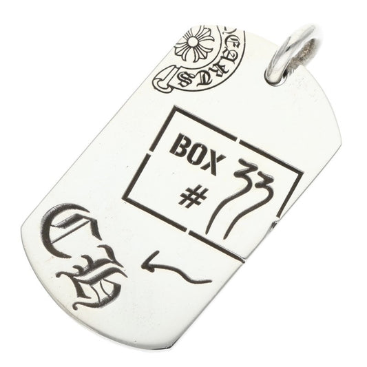 Chrome Hearts Aoyama 20th Anniv Dog Tag 925 Size ONE SIZE