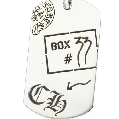 Chrome Hearts Aoyama 20th Anniv Dog Tag 925 Size ONE SIZE