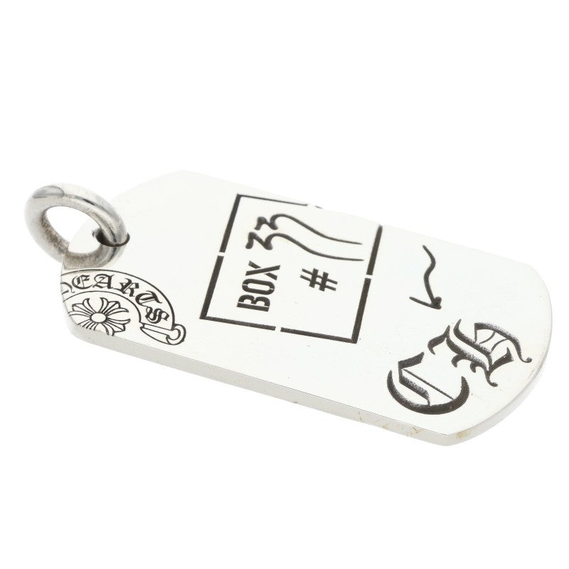 Chrome Hearts Aoyama 20th Anniv Dog Tag 925 Size ONE SIZE