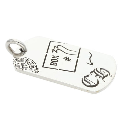 Chrome Hearts Aoyama 20th Anniv Dog Tag 925 Size ONE SIZE