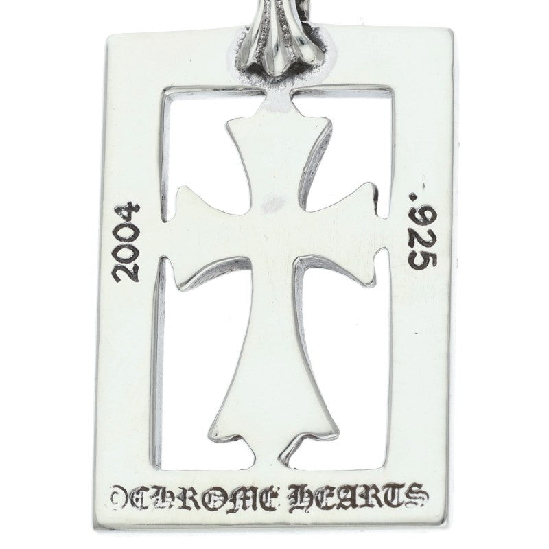 Chrome Hearts Framed Open Charm 925 Silver Size ONE SIZE