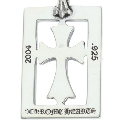 Chrome Hearts Framed Open Charm 925 Silver Size ONE SIZE