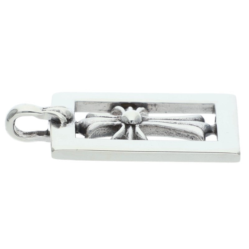 Chrome Hearts Framed Open Charm 925 Silver Size ONE SIZE
