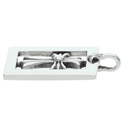 Chrome Hearts Framed Open Charm 925 Silver Size ONE SIZE