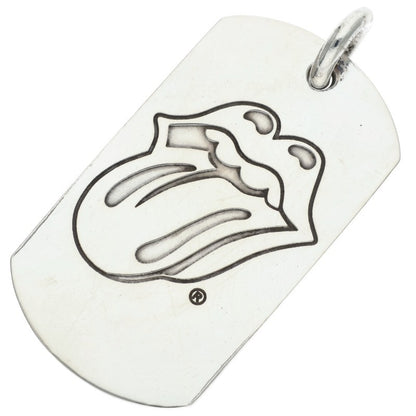 Chrome Hearts Lip & Tongue Large Dog Tag 925