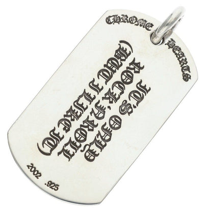 Chrome Hearts Lip & Tongue Large Dog Tag 925
