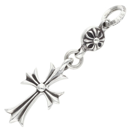 Chrome Hearts 1 Ball Tiny CH Cross Charm 925