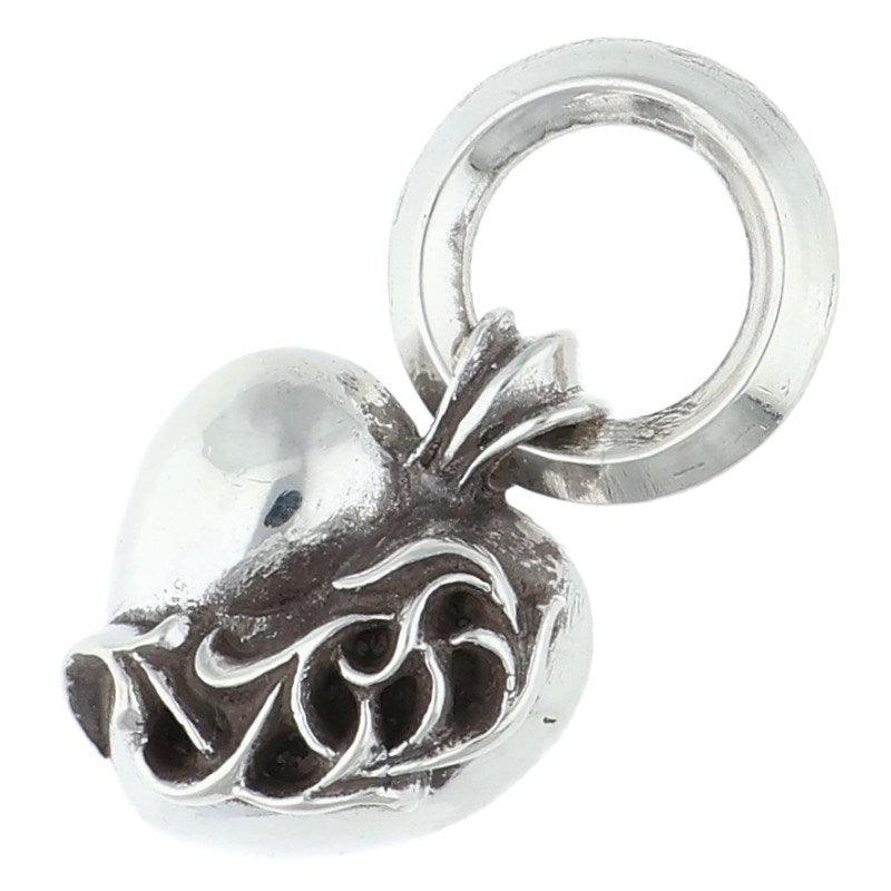 Chrome Hearts 925 Silver Heart Pendant Size ONE SIZE