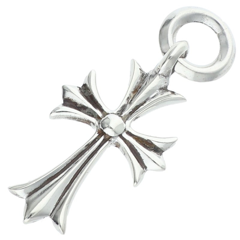 Chrome Hearts Tiny CH Cross Charm 925 Silver Size ONE SIZE