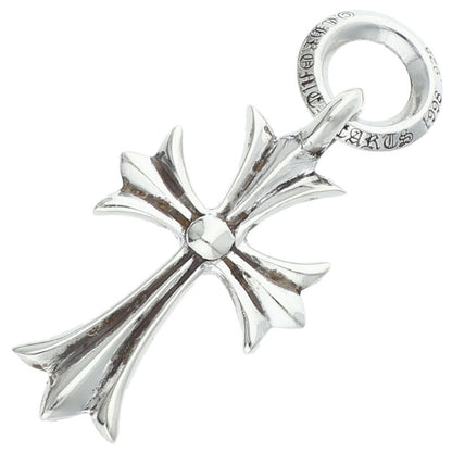 Chrome Hearts Tiny CH Cross Charm 925 Silver Size ONE SIZE
