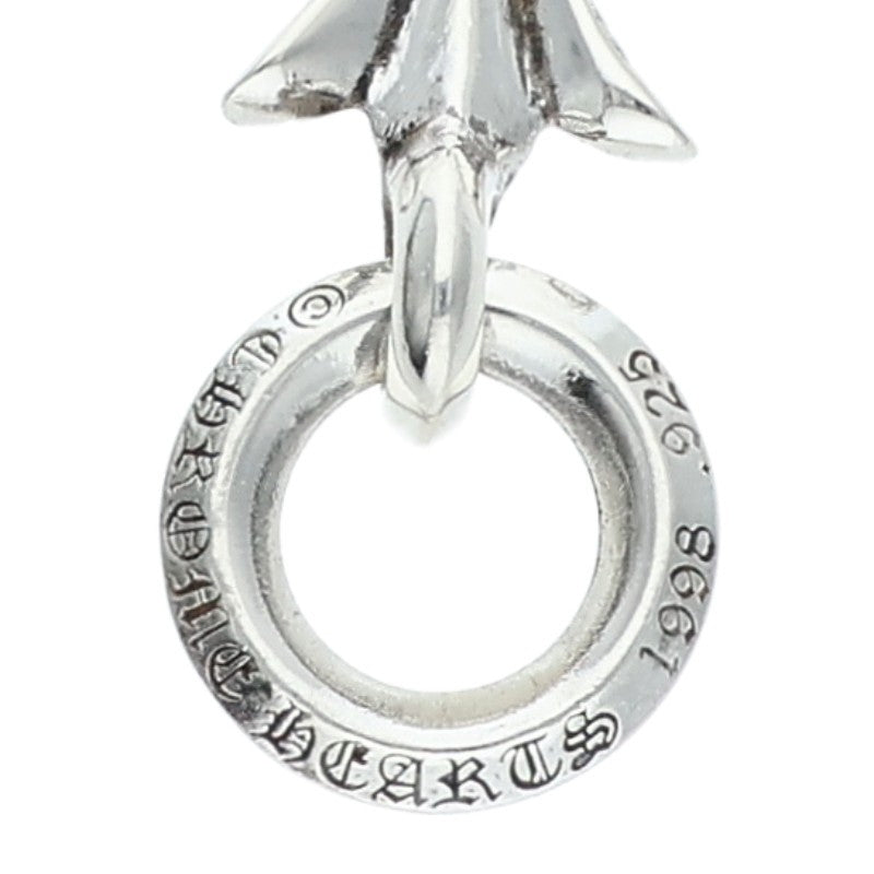 Chrome Hearts Tiny CH Cross Charm 925 Silver Size ONE SIZE