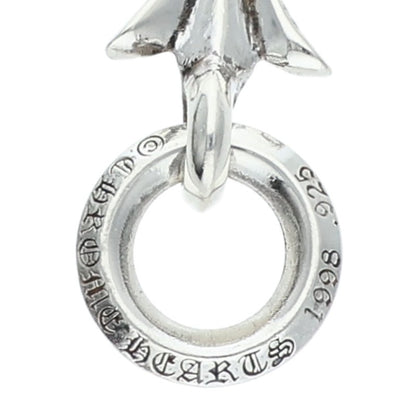 Chrome Hearts Tiny CH Cross Charm 925 Silver Size ONE SIZE